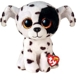 Ty Beanie Boos: Luther the Spotted Dog - 6" Plush Toy