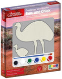 Australian Geographic: Create Your Own Wooden Emu and Chick