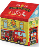 Crocodile Creek: Fire House Puzzle (24pc Jigsaw) Board Game