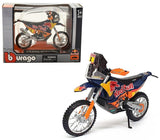 Bburago: 1:18 Red Bull KTM 450 - 2019 Dakar Rally