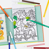 Tiger Tribe: Colouring Set - Zoo