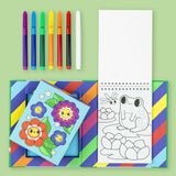 Tiger Tribe: Colour Change Colouring Set - Garden Friends