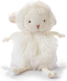 Bunnies by the Bay: 'Kiddo Lamb' Roly Poly Soft Toy - White (12cm)