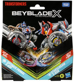 Beyblade X: Transformers Collab Pack - Optimus Primal 3-60F & Starscream 3-80N