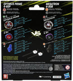 Beyblade X: Transformers Collab Pack - Optimus Prime 4-60P vs. Megatron 4-80B