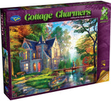 Holdson: Cottage Lodgefin - Cottage Charmers Puzzle (1000pc Jigsaw) Board Game