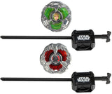 Beyblade X: Star Wars Collab Pack - Luke Skywalker 4-80B vs. Darth Vader 4-60B