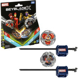 Beyblade X: Marvel Collab Pack - Iron Man 4-80B vs. Thanos 4-60B