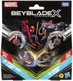 Beyblade X: Marvel Collab Pack - Spider-Man 3-60F vs. Venom 3-80N