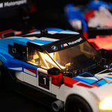 BrickFans: BMW M4 GT3 & BMW M Hybrid V8 Race Cars - Light Kit