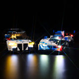 BrickFans: BMW M4 GT3 & BMW M Hybrid V8 Race Cars - Light Kit