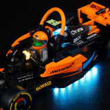 BrickFans: 2023 McLaren Formula 1 Race Car - Light Kit