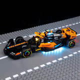 BrickFans: 2023 McLaren Formula 1 Race Car - Light Kit