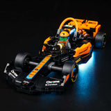 BrickFans: 2023 McLaren Formula 1 Race Car - Light Kit