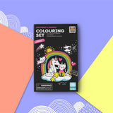 Tiger Tribe: Neon Colouring Unicorn & Friends