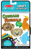 Melissa & Doug: On-the-Go Crafts Origami Activity Set - Animals