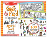 Melissa & Doug: Seek & Find Sticker Pad - Around Town