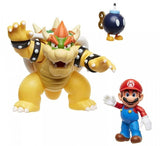 World of Nintendo: Super Mario - Mario vs. Bowser Lava Battle (3-Pack)