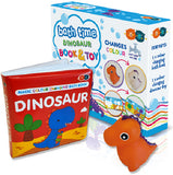 Buddy & Barney: Magic Colour Changing Bath Book & Toy - Dinosaur