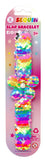 Pink Poppy: Flower Sequin Slap Bracelet (Assorted)