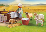 Playmobil: Young Shepherd with Flock of Sheep (71444)