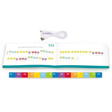 Hape: Learn with Lights Red Piano with Stool