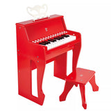 Hape: Learn with Lights Red Piano with Stool