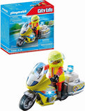 Playmobil: Emergency Doctor Motorbike with Lights (71205)