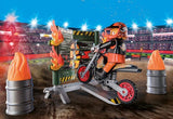 Playmobil: Stuntshow Motobike with Fire Wall (71256)