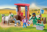 Playmobil: Veterinary Mission with Donkeys (71471)