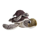 Wild Republic:Sea Turtle Mom & Baby - 12" Plush Toy