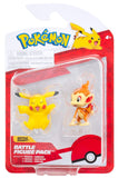 Pokemon: Battle Figure Pack - Chimchar & Pikachu