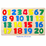 Fun Factory: Large Wooden Number 1-20 Puzzle