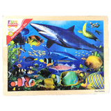 Fun Factory: Large Wooden Sealife Puzzle