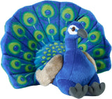Wild Republic Cuddlekins Eco: Peacock - 12" Plush Toy