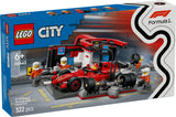 LEGO City: F1 Pit Stop & Pit Crew with Ferrari Car - (60443)