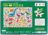 Mudpuppy: Mighty Dinosaurs - 100 piece puzzle Board Game