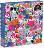 Mudpuppy: Blooming Cats - 500 piece family puzzle Board Game
