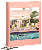 Galison: Palm Beach Pool Day - 1000 Piece Puzzle Board Game