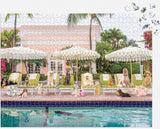 Galison: Palm Beach Pool Day - 1000 Piece Puzzle Board Game