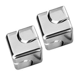 2 Pack Metal Fidget Spinner Cube for Adults - Silver