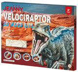 Jeanny: 3D Wood kit - Velociraptor Board Game