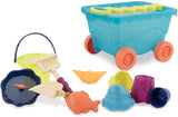 B.Toys: Wavy Beach Wagon - Translucent Sea Blue