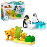 LEGO DUPLO: Wild Animal Families Penguins & Lions - (10442)