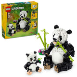 LEGO Creator: 3-In-1 Wild Animals Panda Family - (31165)