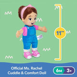Ms. Rachel: Friend Rachel Cuddle & Comfort Doll - 11" Plush Toy