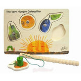 Fun Factory: Wooden Very Hungry Caterpillar Magnetic Fishing Puzzle