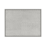 MonkeyMats: Memory Foam Soft-Touch Mat - Grey Check (200cm x 300cm)