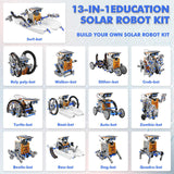 13-in-1 Solar Robot Kit - Grey