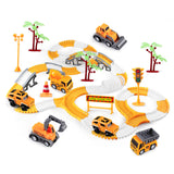 305 PCS Kids Construction Race Track Toy Set